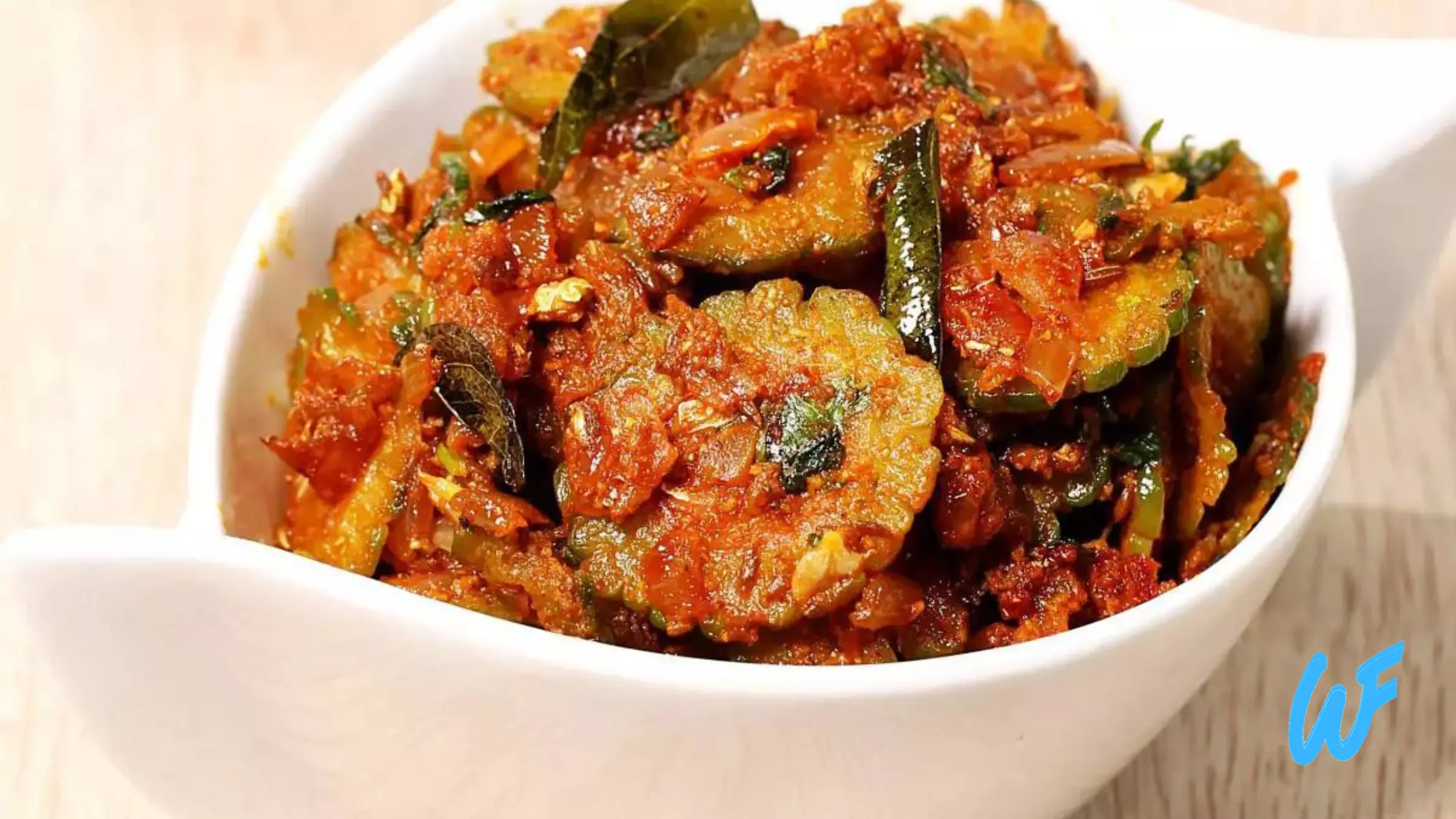 Karela Sabzi Bitter Gourd Stir-Fry