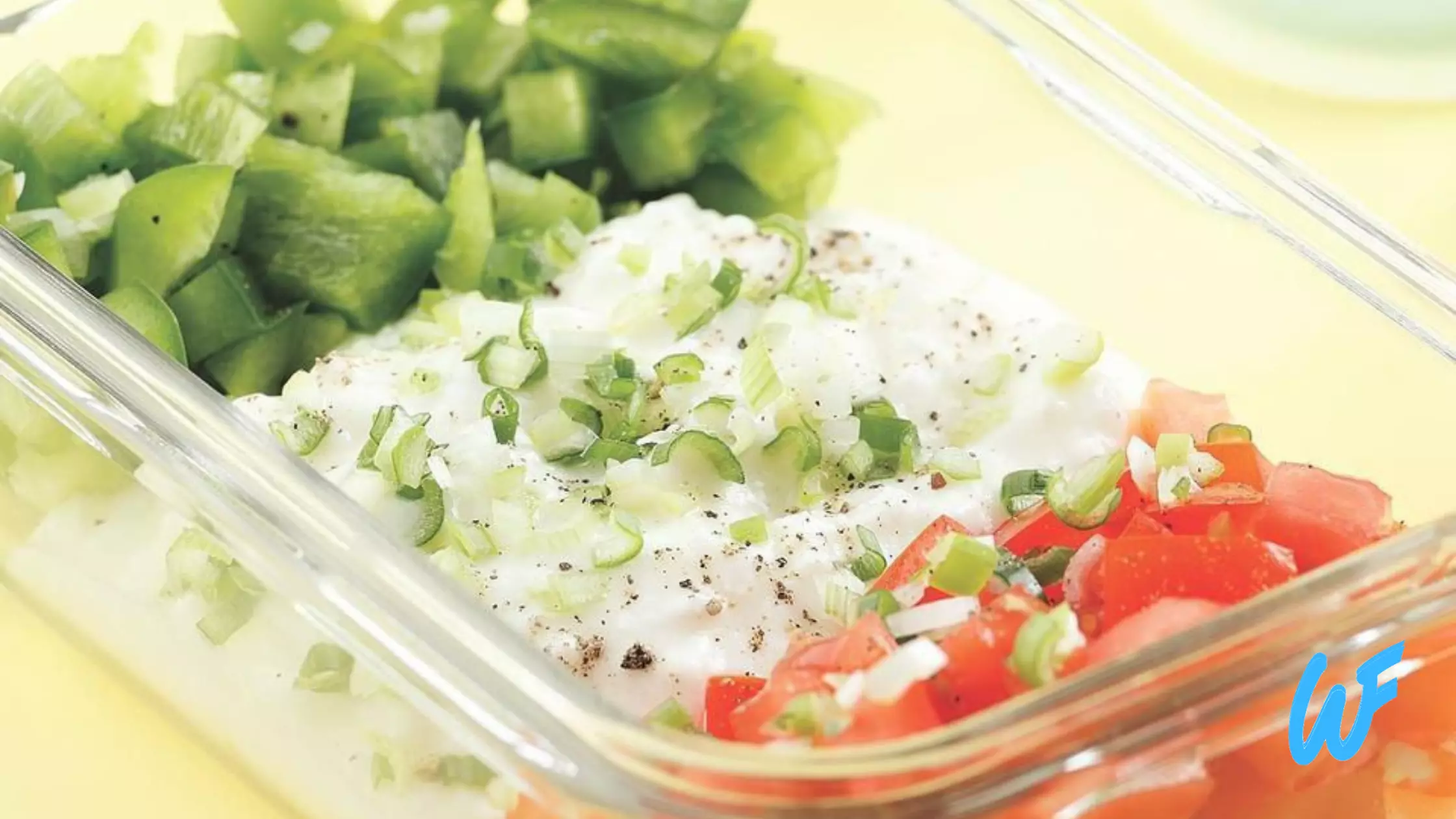 Bell Pepper and Cottage Cheese Salad