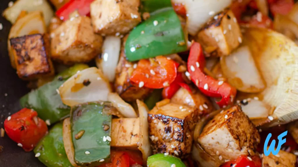 Tofu and Bell Pepper Stir-Fry