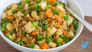 Tofu and Pea Pulao