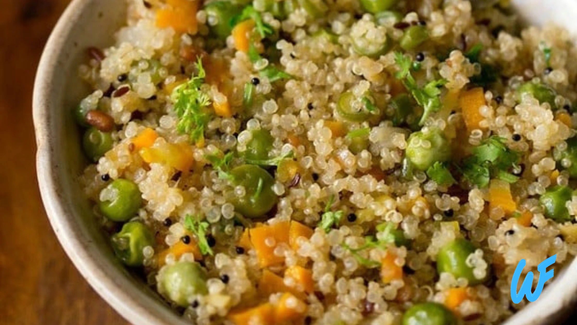 Quinoa Upma with Roasted Veggies