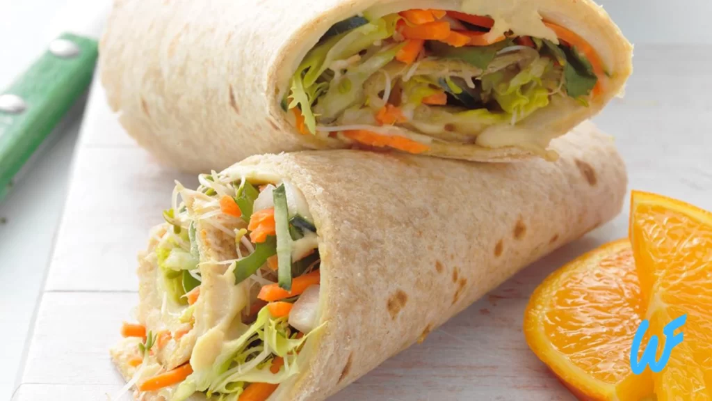 Veggie Wrap with Hummus