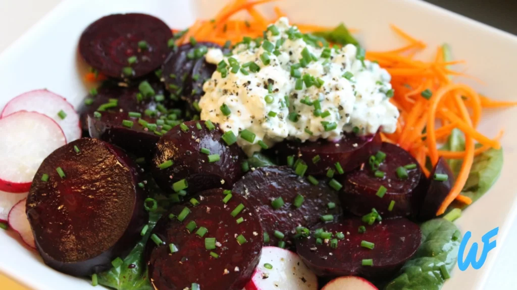 Beetroot and Cottage Cheese Salad