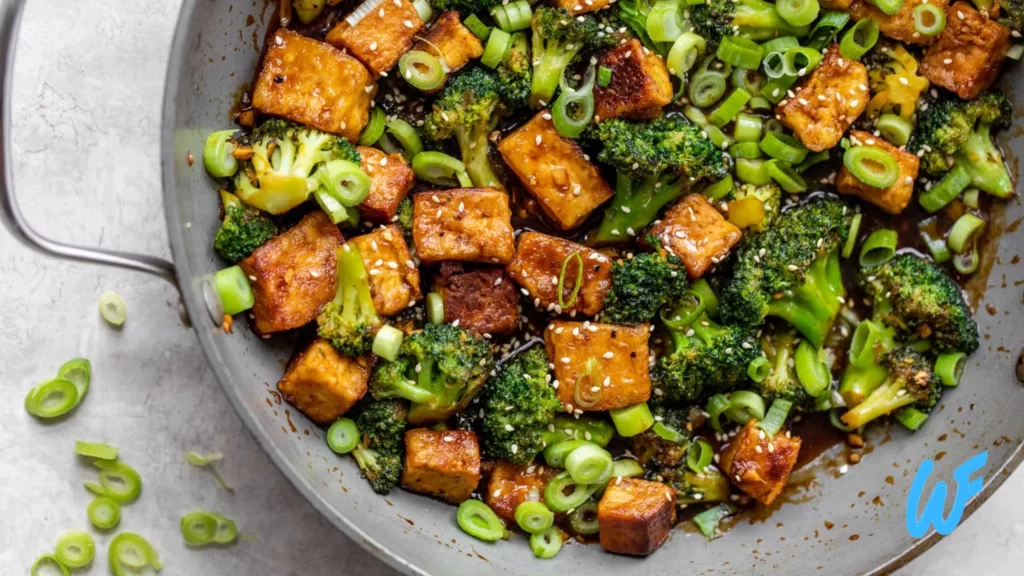 Tofu and Broccoli Stir-Fry