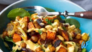 Read more about the article Grilled Vegetable and Chickpea Bowl
