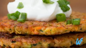 Vegan Zucchini and Carrot Pancakes