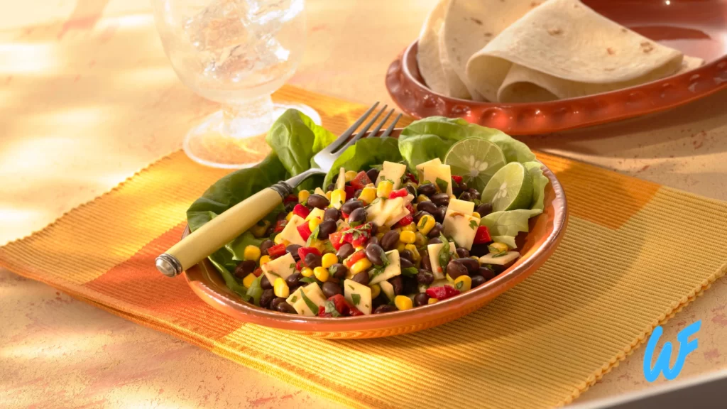 Spicy Black Bean and Corn Salad