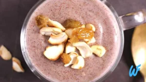 Ragi (Finger Millet) Porridge with Nuts