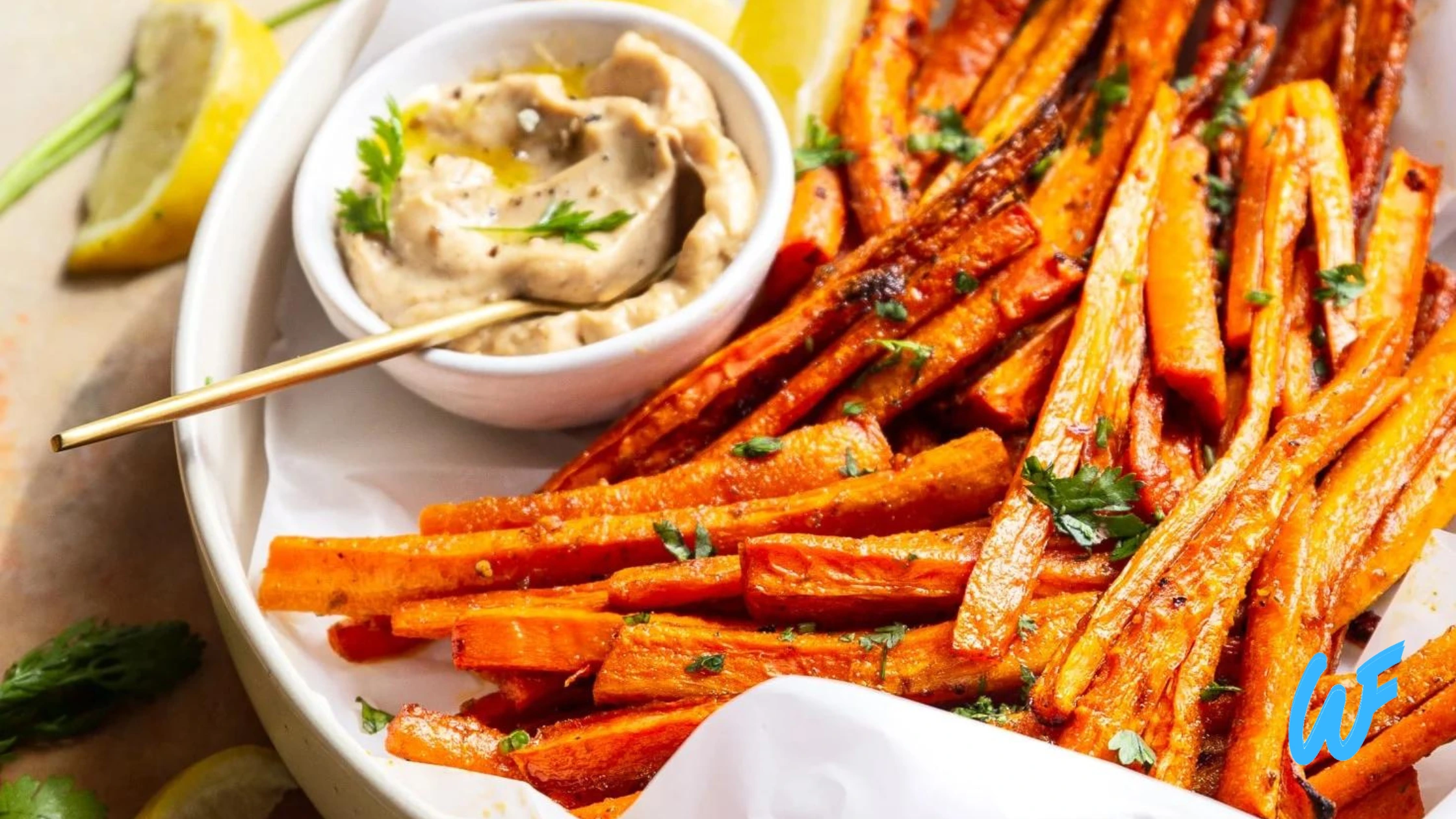 Roasted Carrot Fries with Herbs