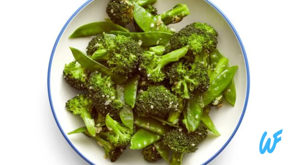 Stir-Fried Broccoli and Snow Peas