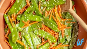 Read more about the article Steamed Snow Peas with Sesame Seeds