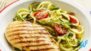 Read more about the article Grilled Chicken with Zucchini Noodles