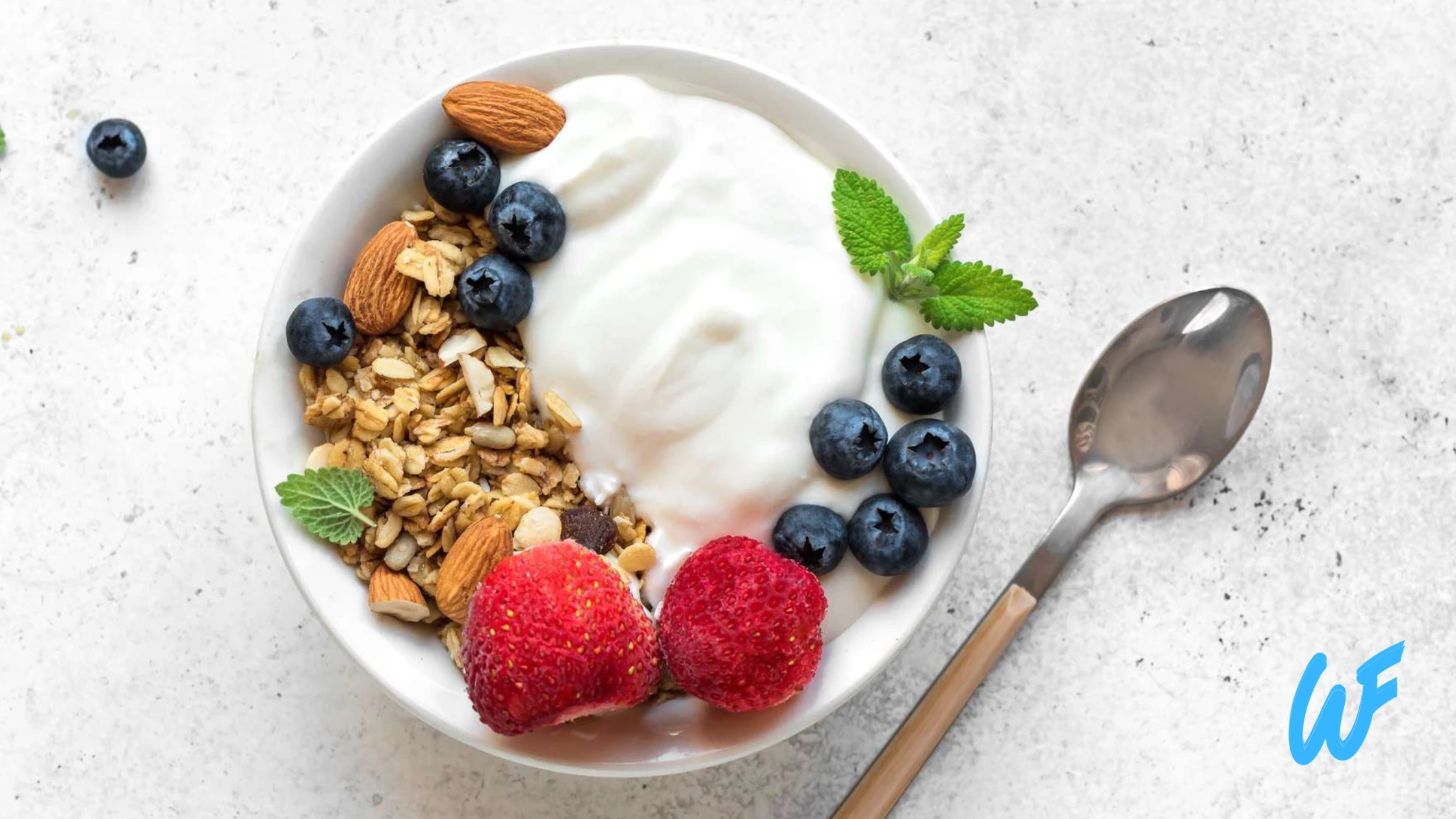 Greek Yogurt with Honey and Berries