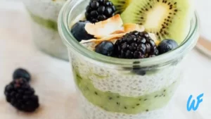 Vegan Chia Seed Pudding with Kiwi