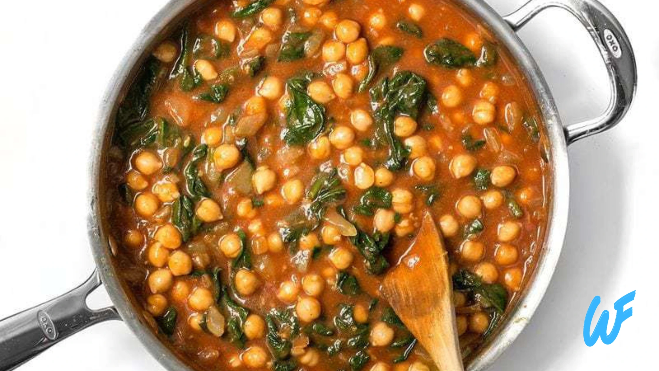 Spinach and Chickpea Stir-Fry