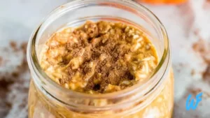 Vegan Pumpkin Spice Overnight Oats