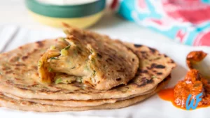 Read more about the article Vegan Tofu and Spinach Stuffed Paratha