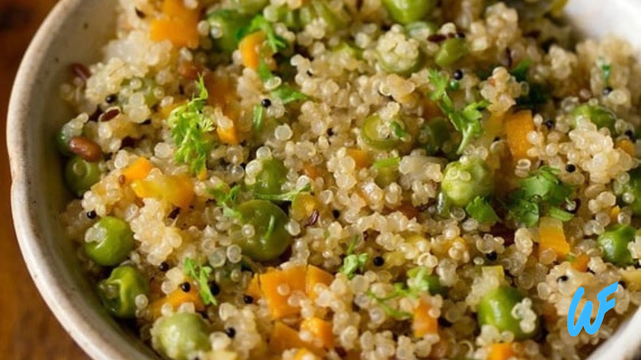 Quinoa Upma with Mixed Vegetables