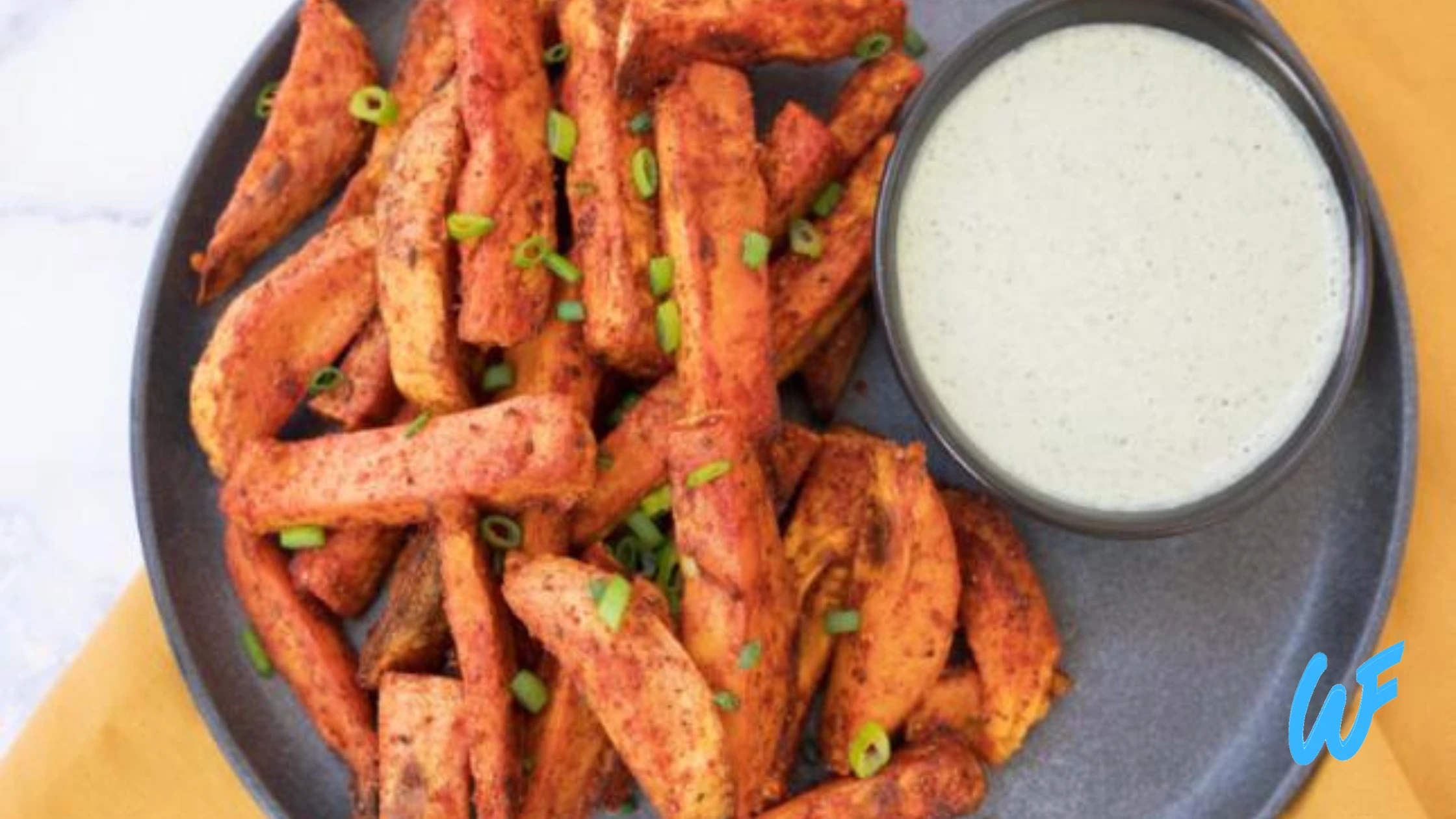 Baked Tandoori Sweet Potato Fries