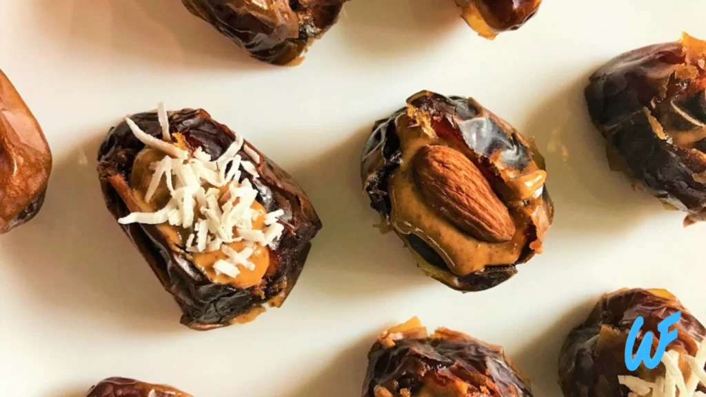 Stuffed Dates with Almond Butter