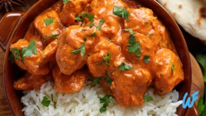 Spicy Chicken Curry with Steamed Basmati Rice