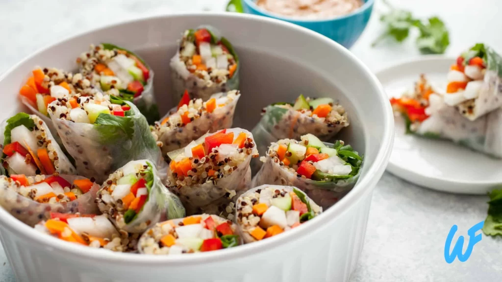 Quinoa and Vegetable Spring Rolls