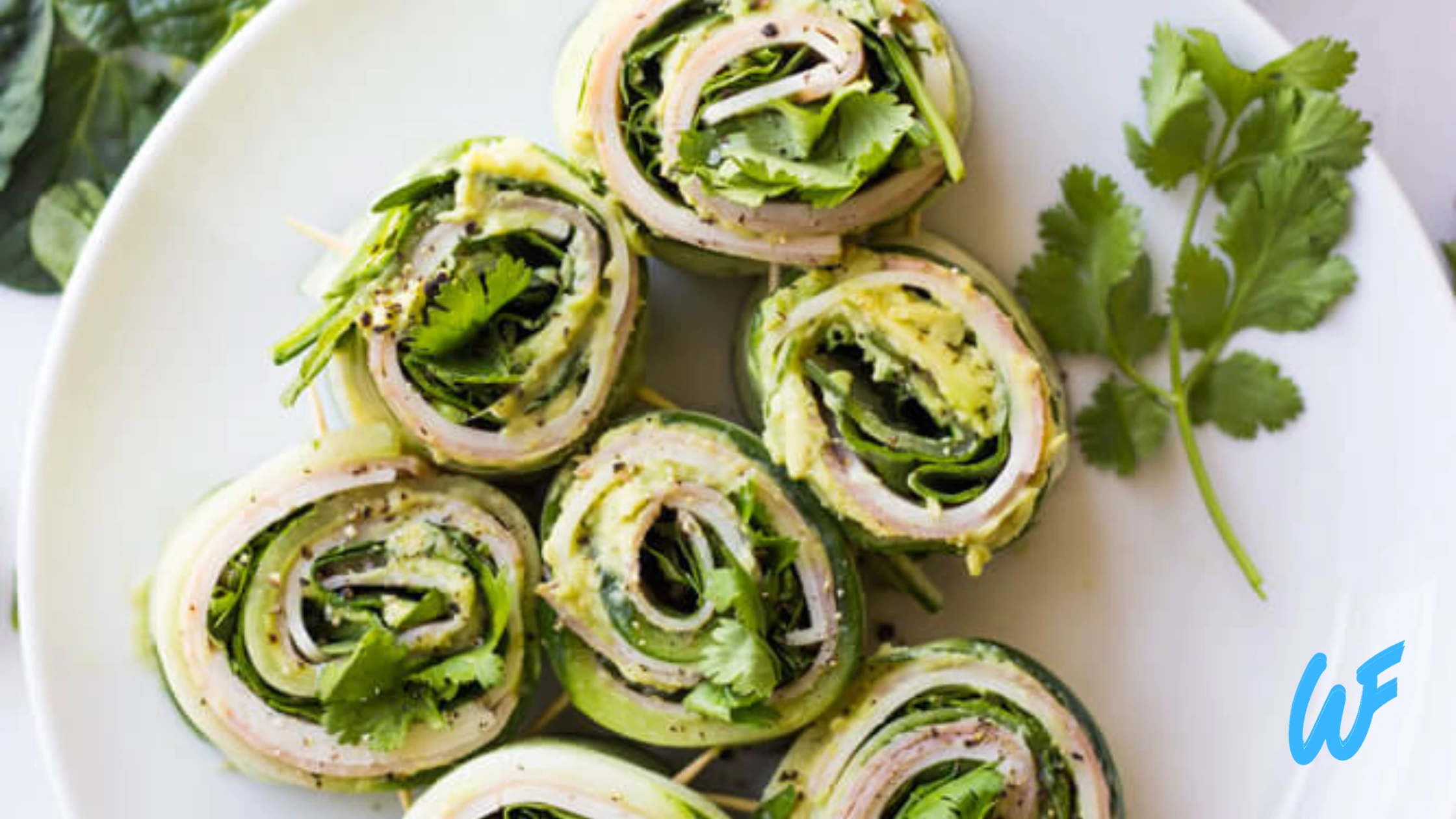 Cucumber and Cottage Cheese Roll-Ups