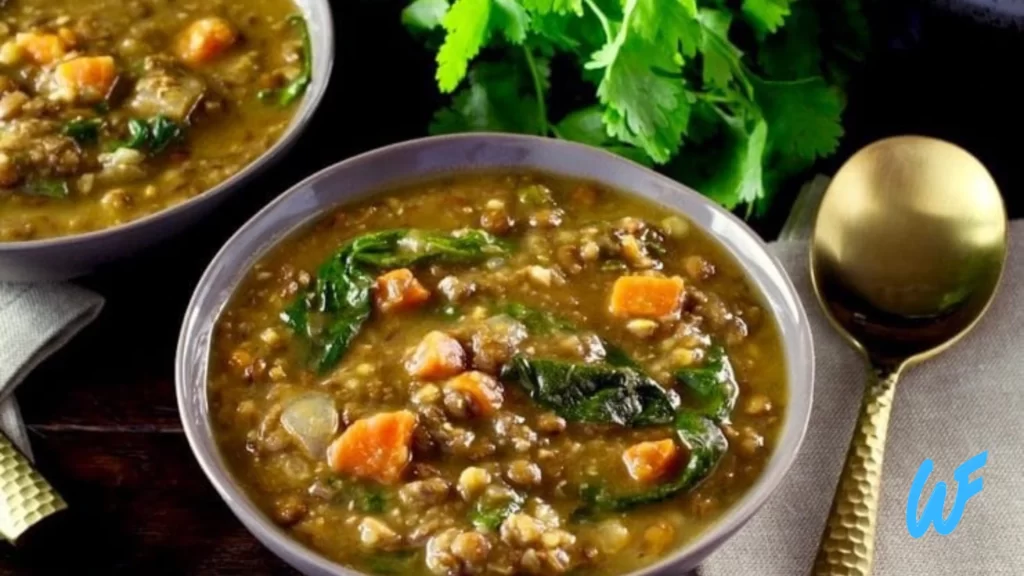 Spinach and Lentil Soup