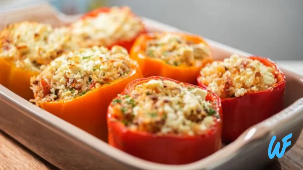 Lentil and Vegetable Stuffed Bell Peppers