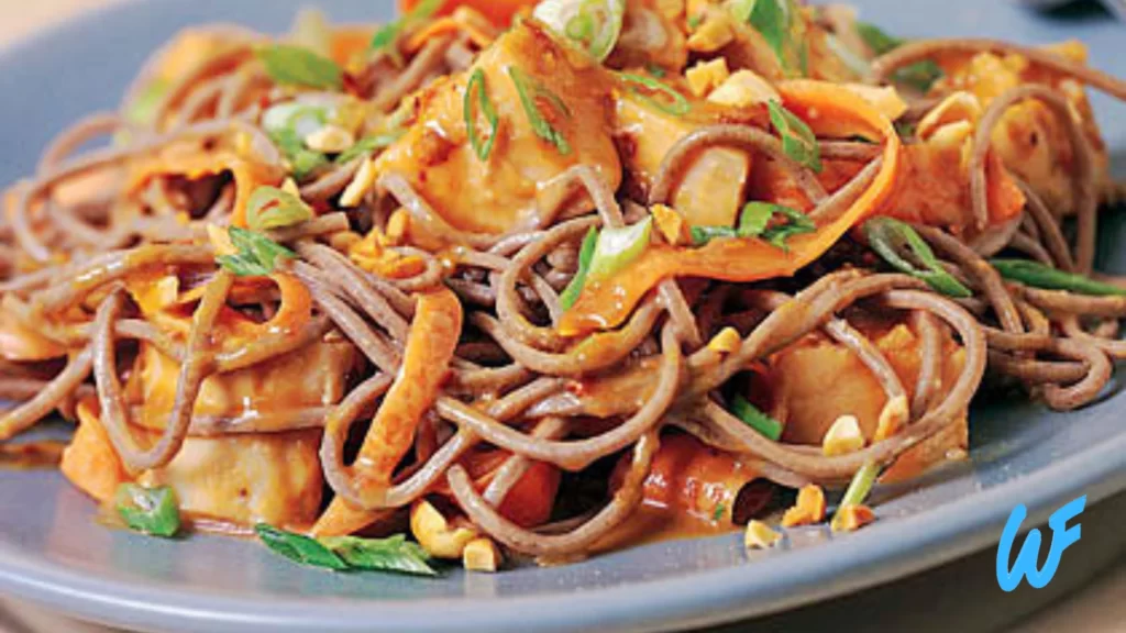 Chicken and Vegetable Stir-Fry with Buckwheat Noodles