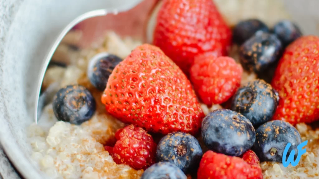 Quinoa Porridge with Fresh Berries