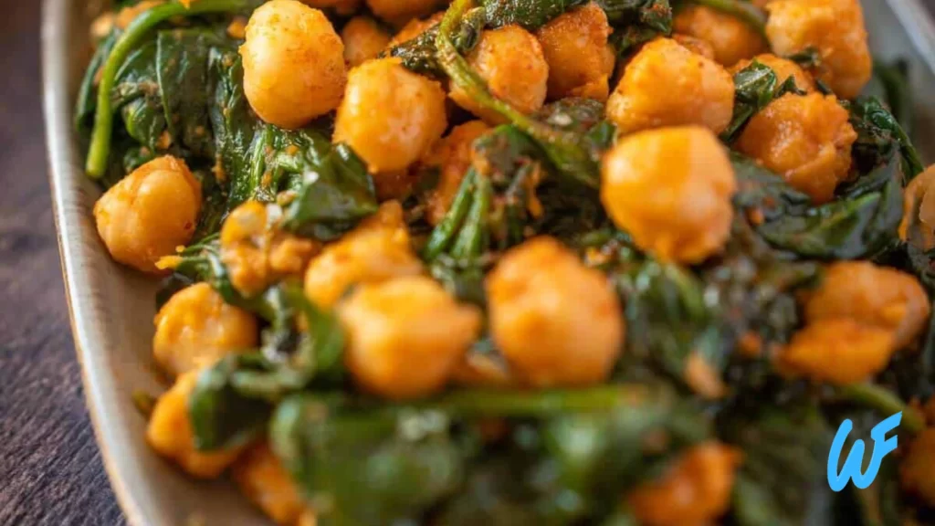 Chickpea and Spinach Stir-Fry