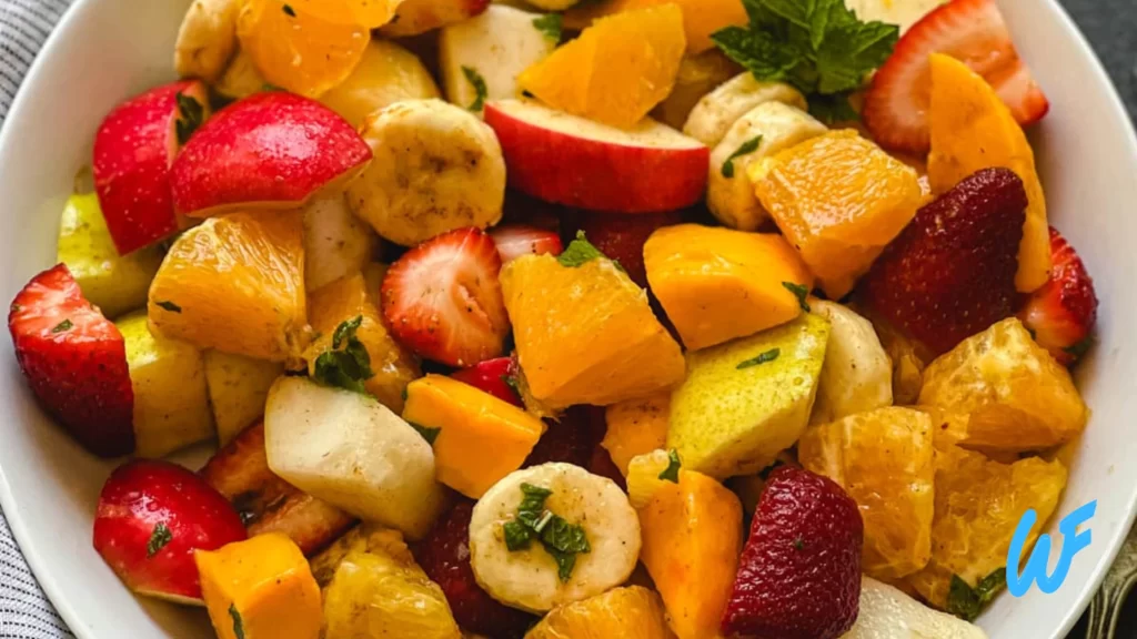 Fruit Chaat with Chaat Masala