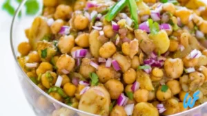 Aloo Chana Chaat Potato and Chickpea Salad