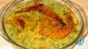 Spinach and Moong Dal Curry