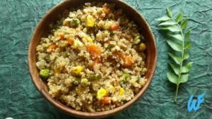 Read more about the article Quinoa Upma with Mixed Vegetable Raita