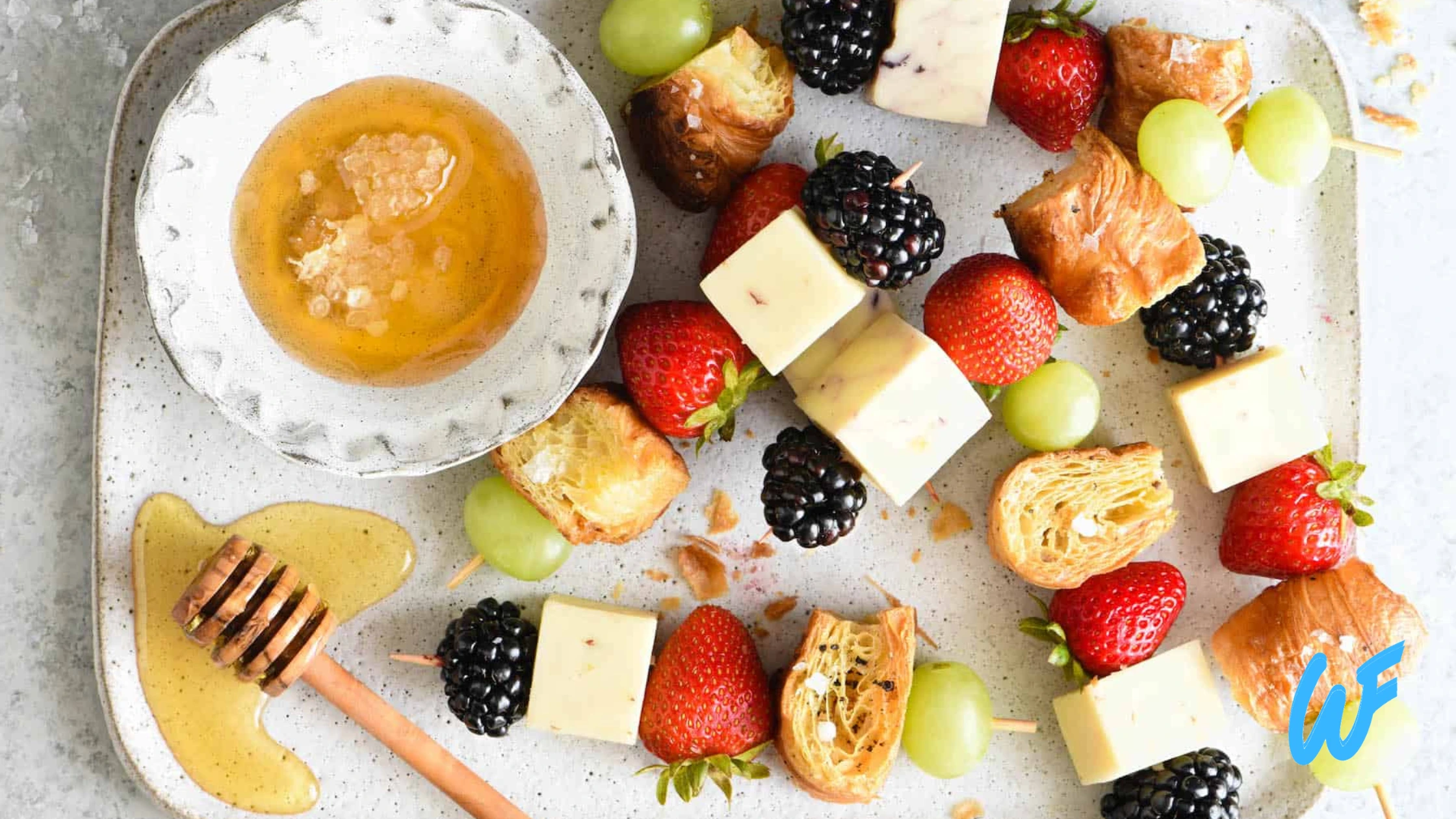 Fruit and Cheese Skewers