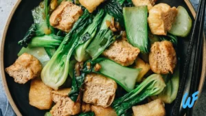 Read more about the article Stir-Fried Tofu with Bok Choy