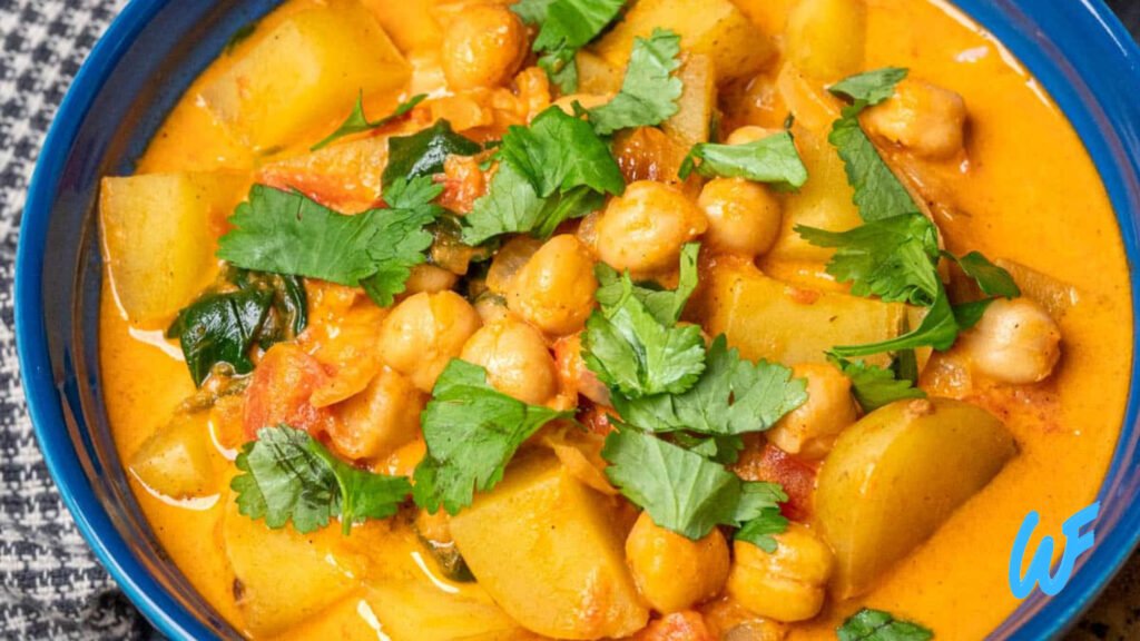 Vegan Chana Aloo Curry Chickpeas and Potatoes