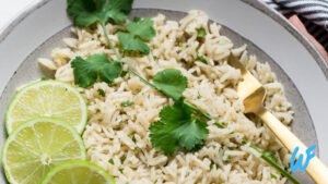 Vegan Coriander Rice