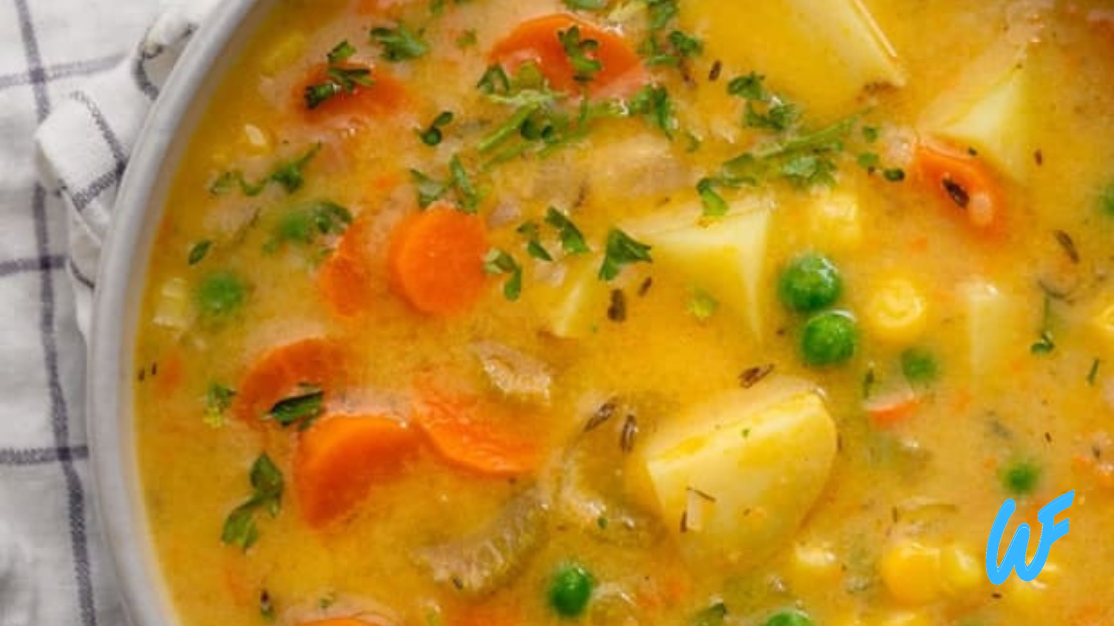 Vegan Mixed Vegetable Soup