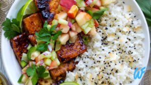 Vegan Tofu and Coconut Rice