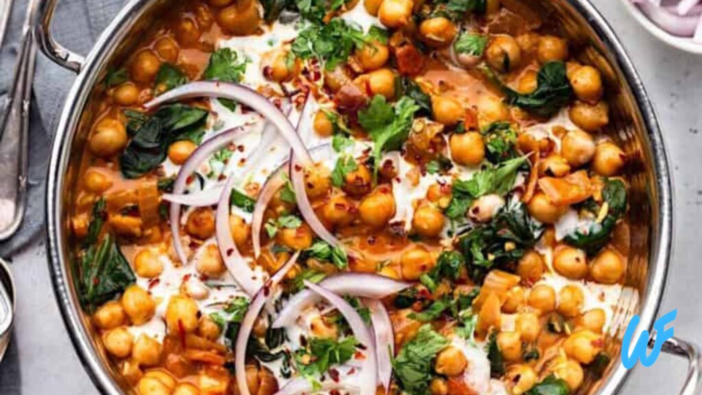 Chickpea and Spinach Curry