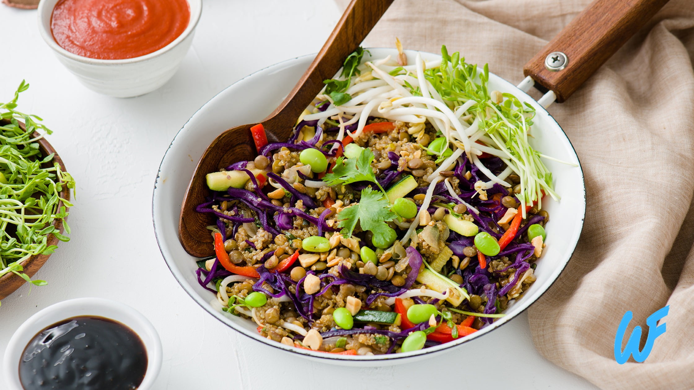 Vegan Lentil and Vegetable Stir-Fry