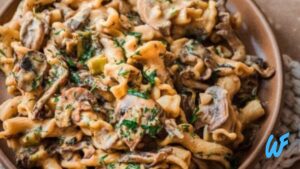 Vegan Mushroom Stroganoff