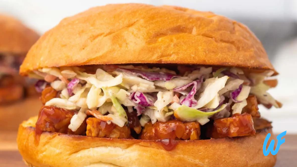 Vegan BBQ Tempeh Sandwich