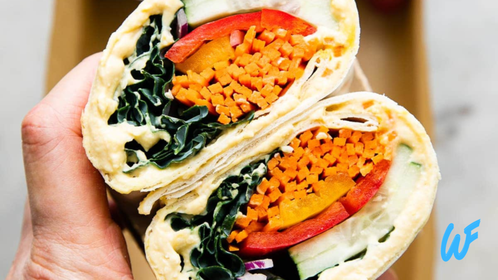 Hummus and Veggie Wrap