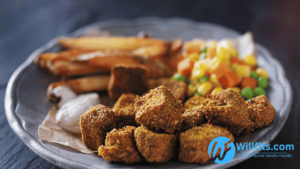 Air-Fried Tofu Nuggets