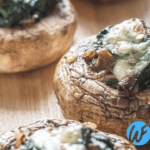 Vegan Spinach and Mushroom Stuffed Mushrooms