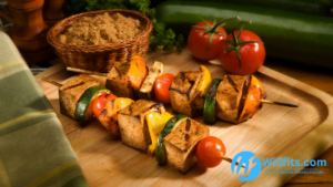 Baked Tofu Skewers